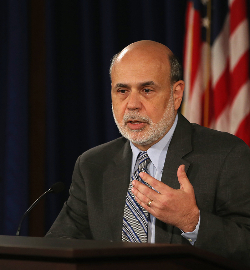Bold Federal Aid Needed Now, Says Former Fed Chair Bernanke