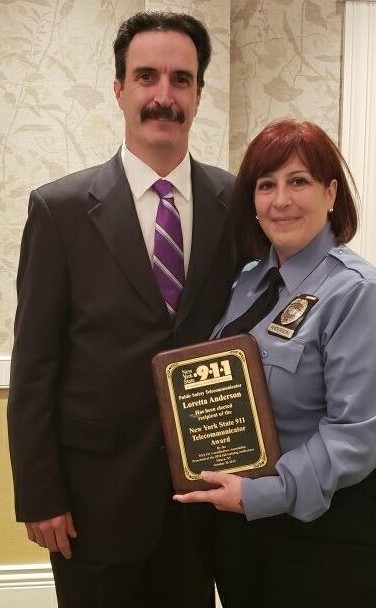 New York 911 Operator Honored with Statewide Award 