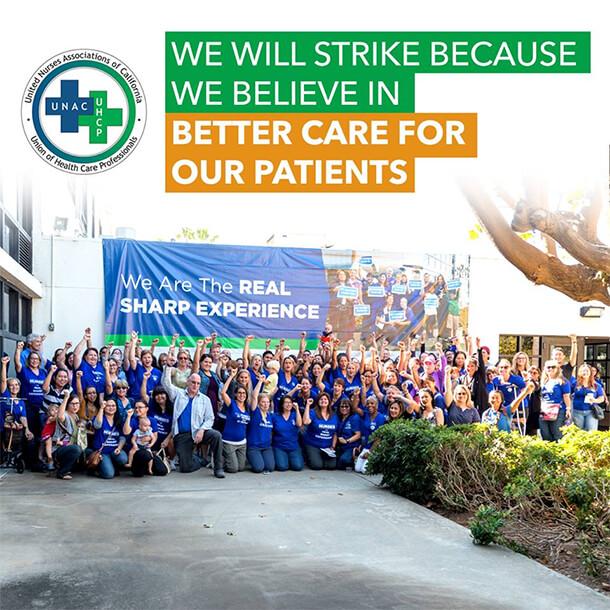 California Nurses to Strike 3 Days This Month to Improve Patient Care