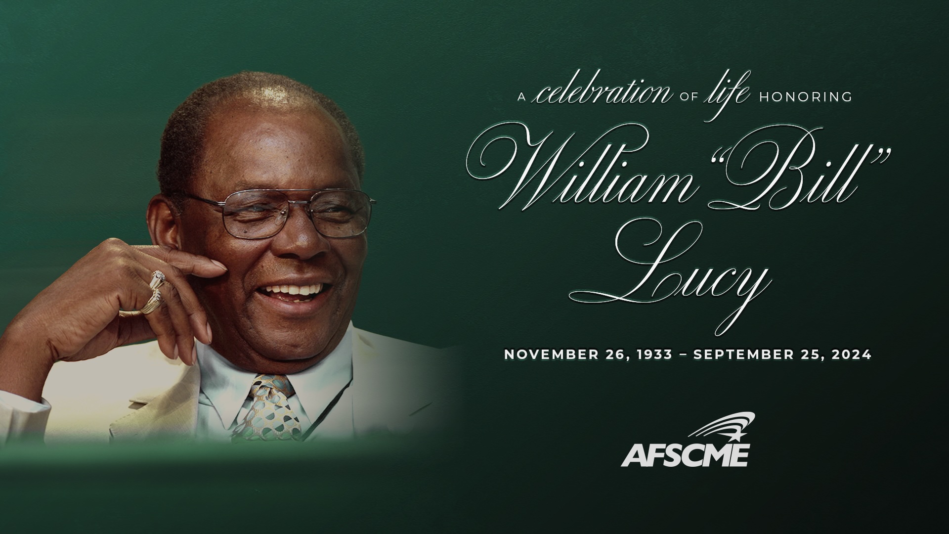 Labor and civil rights luminaries celebrate the life, legacy of Bill Lucy