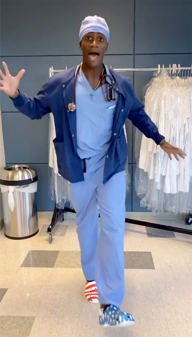 ‘TikTok Doc’ Has the Moves Down. He is Just What the Doctor Ordered For These Tough Times.