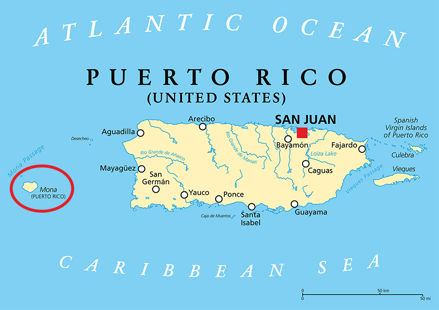 Puerto Rico’s Mona Island security officers file complaints with the state