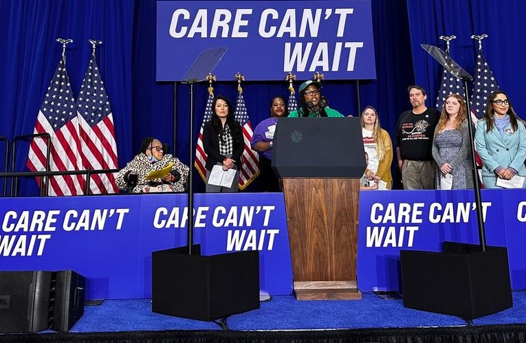 AFSCME members participate in multi-day ‘Care Can’t Wait’ events