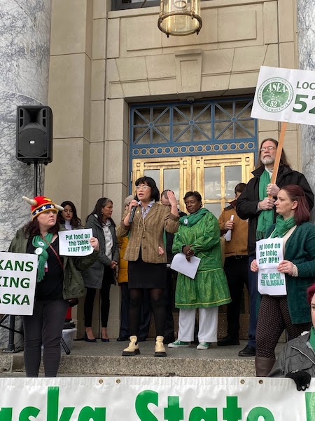 Alaska members demand an end to state worker staffing crisis