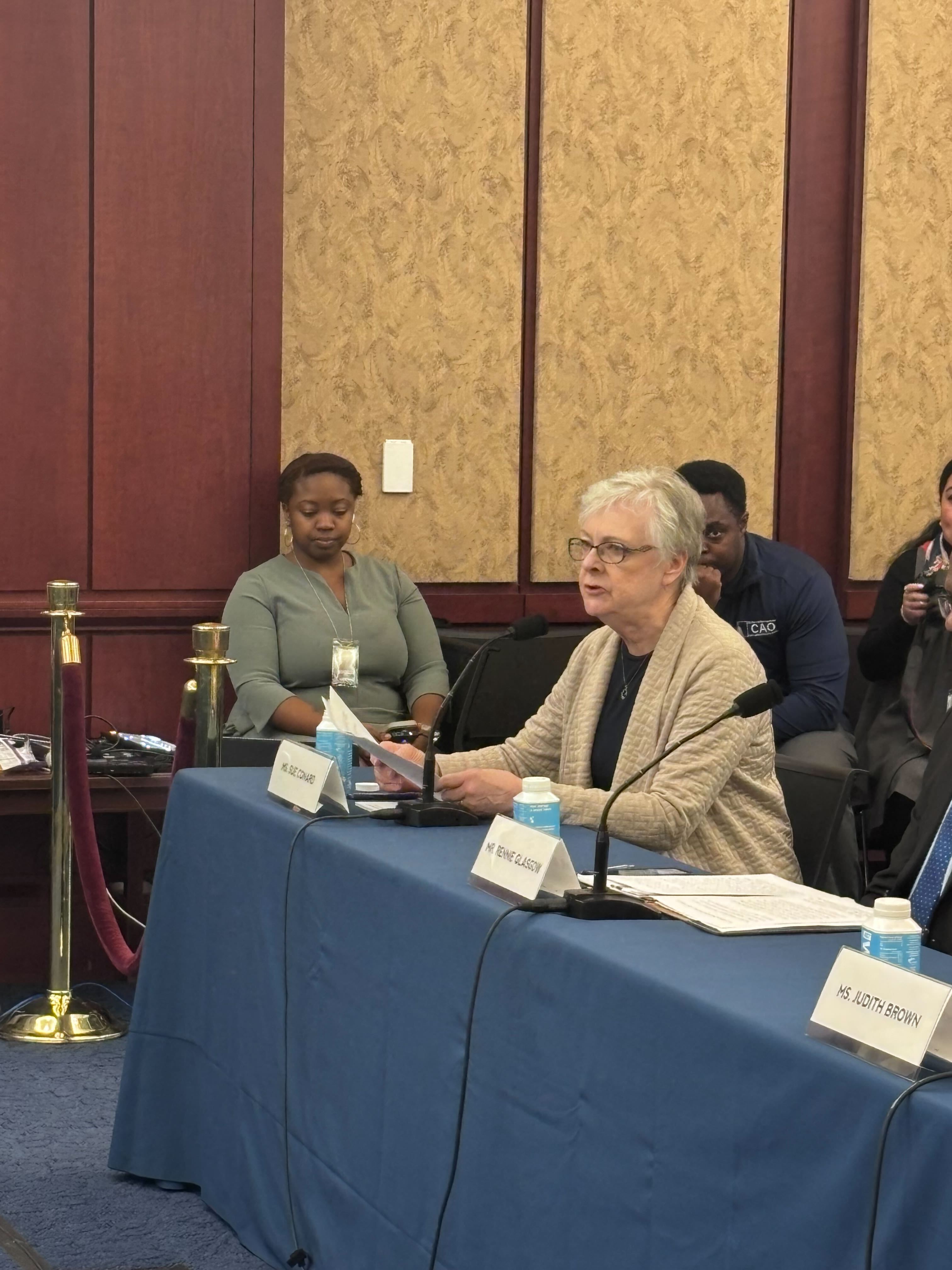 Fight hard to save Social Security, AFSCME retiree tells Congress