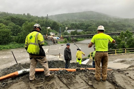 We salute AFSCME members’ selfless dedication to help Vermont recover from flooding