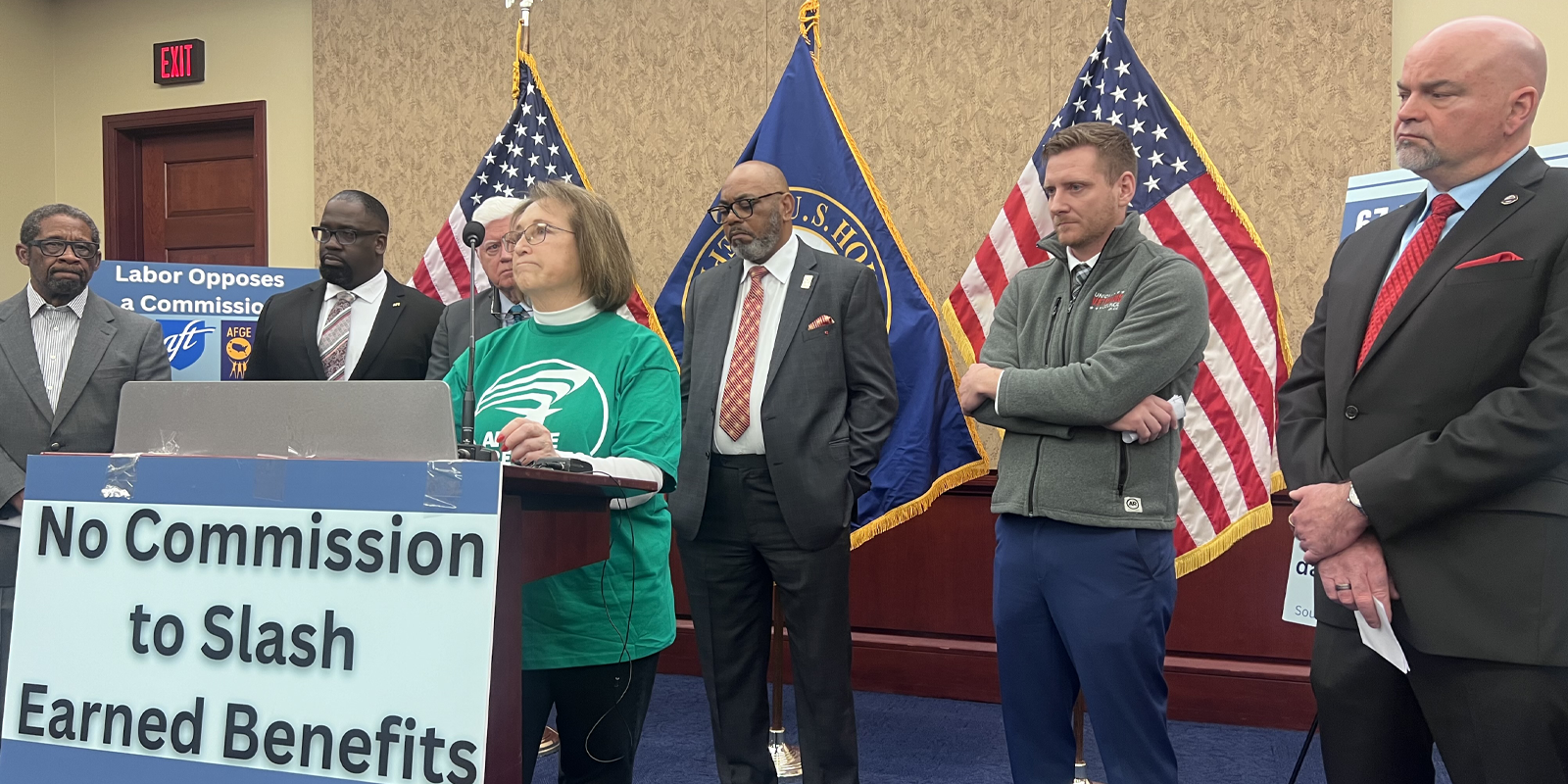 AFSCME retiree blasts fiscal commission bill as a backdoor way to gut Social Security, Medicare 