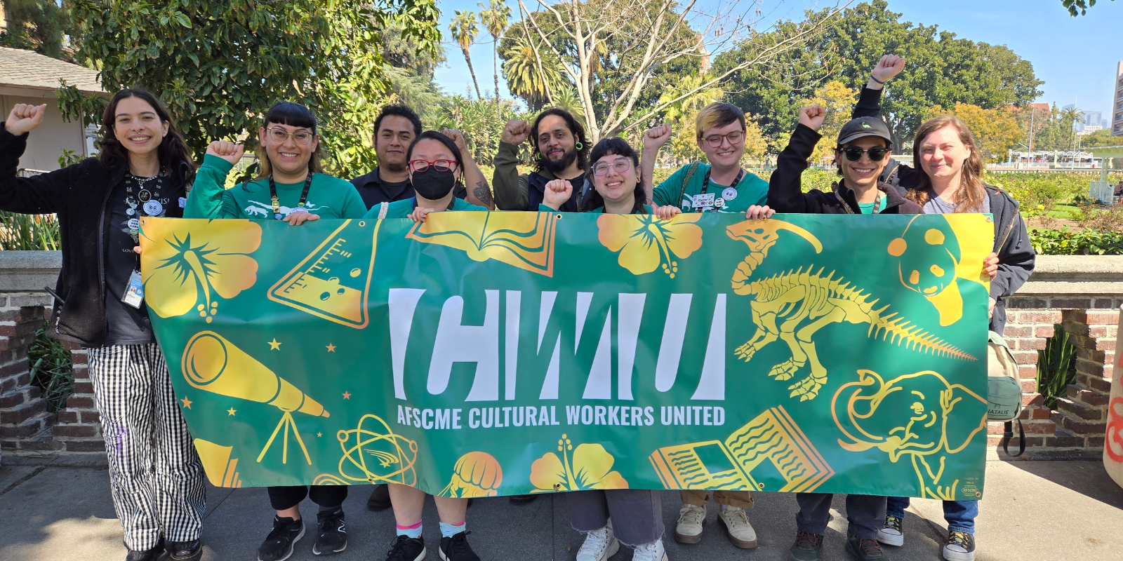 Workers at 2 famous LA museums form a joint union through AFSCME