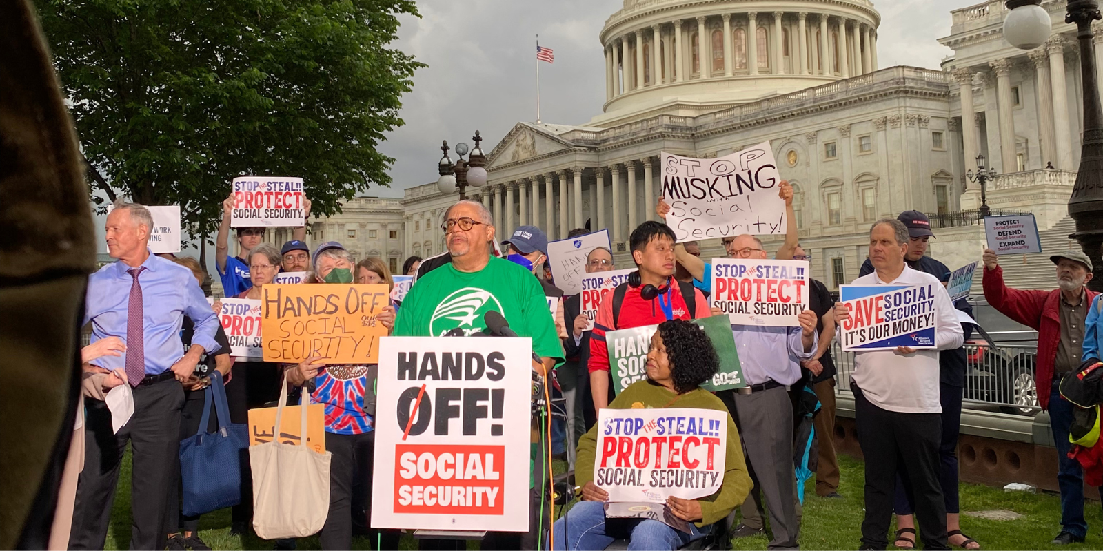 AFSCME retiree tells Congress to leave Social Security alone. ‘Have some compassion for seniors.’ 