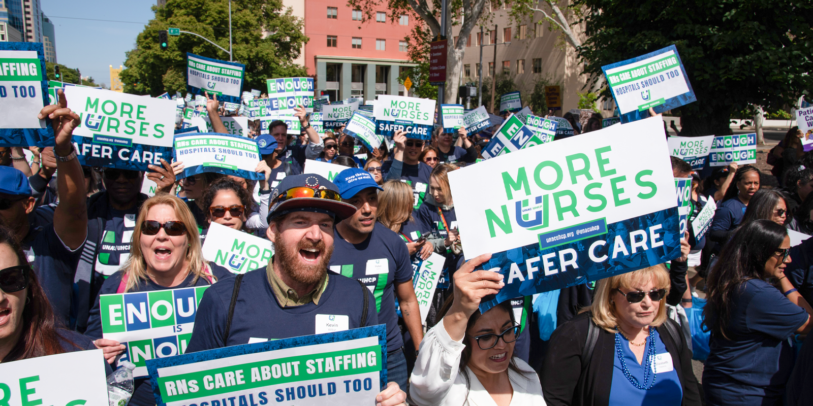 In California rally, nurses seek investment, legislation to end staffing crisis by 2030