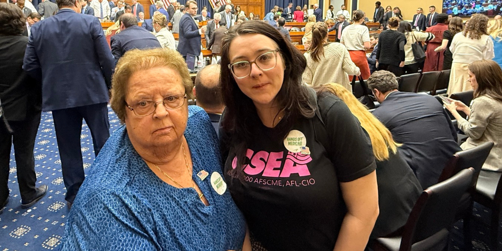 AFSCME members trek to Capitol Hill to speak against Medicaid cuts 