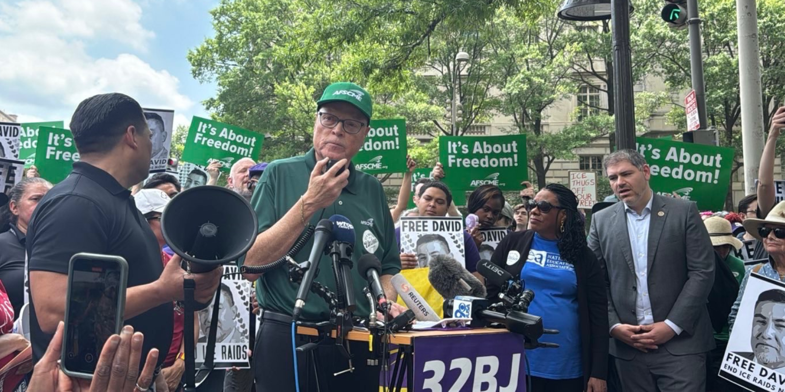 Release our union brother. Now.  