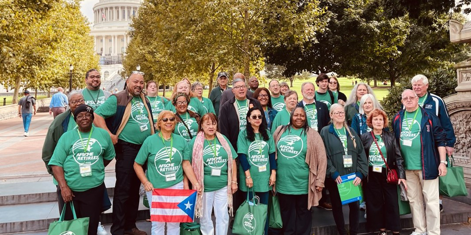 AFSCME Retirees convene for annual meeting, then lobby Congress 