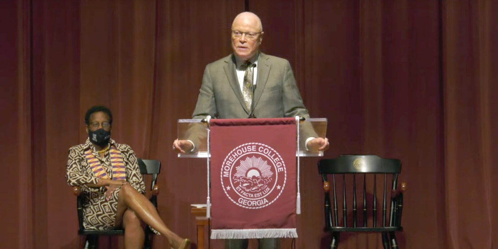 At Morehouse College, AFSCME’s Saunders urges students to be part of social change