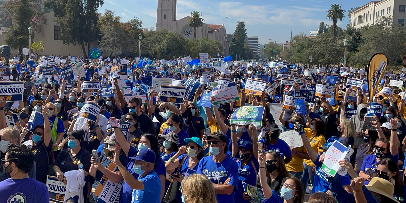 Union health care workers in CA, HI approve historic contract