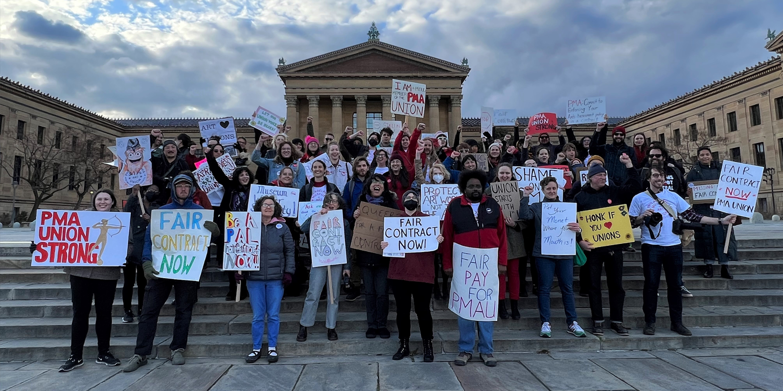 Workers at Philadelphia Museum of Art ramp up pressure for fair contract
