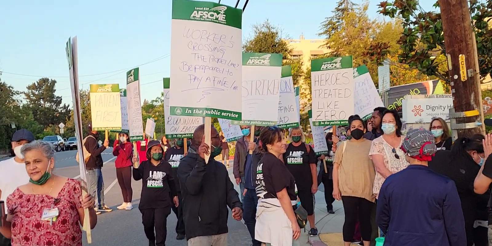 Sequoia hospital workers come away from strike victorious 