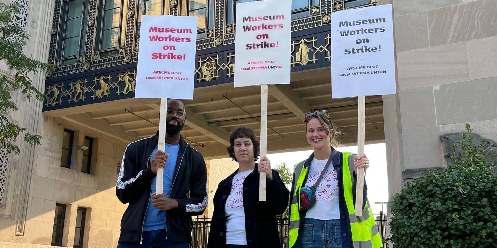 Philadelphia Museum of Art workers begin strike over unfair labor practices for better wages, benefits