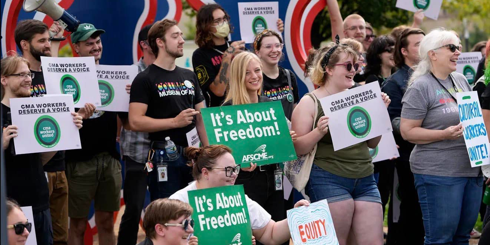 In landslide victory, workers at Columbus Museum of Art vote to unionize with AFSCME