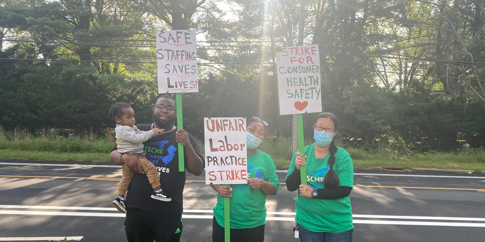New Jersey behavioral health workers held Labor Day strike