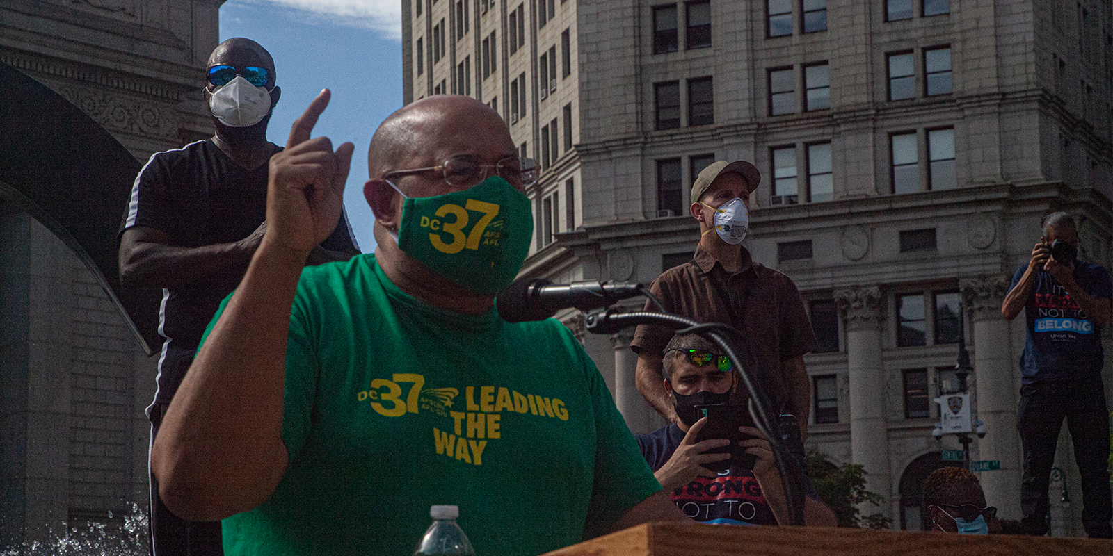 Facing layoffs of 22,000 workers, New York City workers call on the state to take action