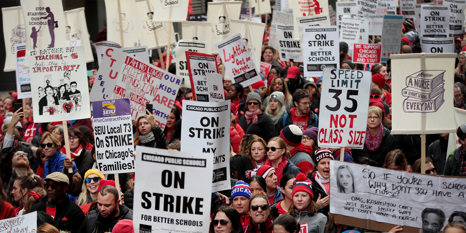 AFSCME Stands with Striking Chicago Public School Teachers