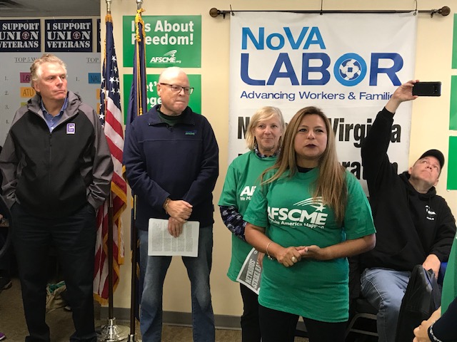Knocking on Doors, Firing Up Voters in Virginia