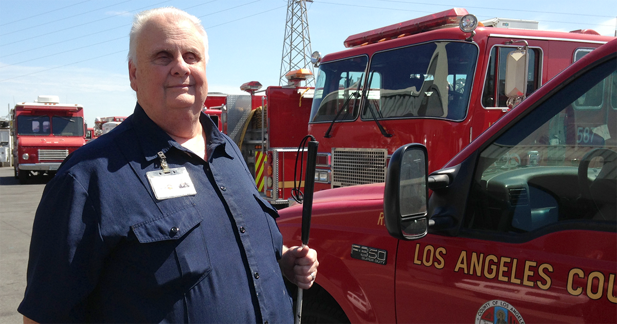 Forty Years of Service, Seeing with His Hands and Ears