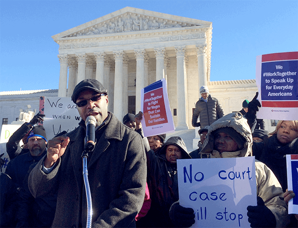 Workers Stand Up To Supreme Court Threat