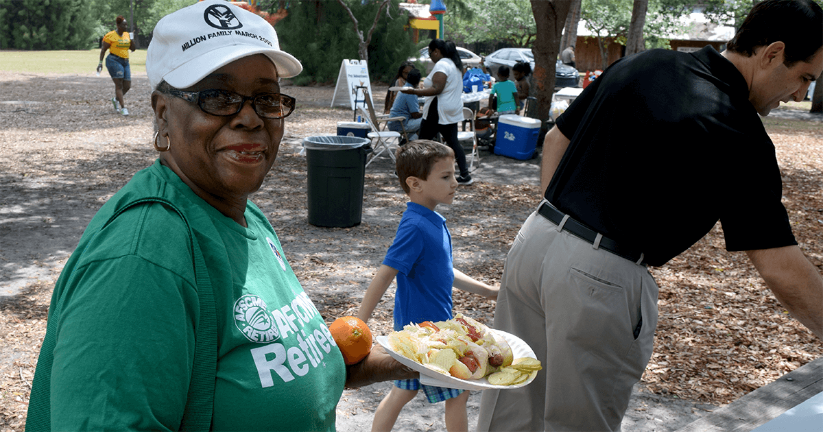 Would You Like Ribs or a Hot Dog with Your AFSCME Strong?