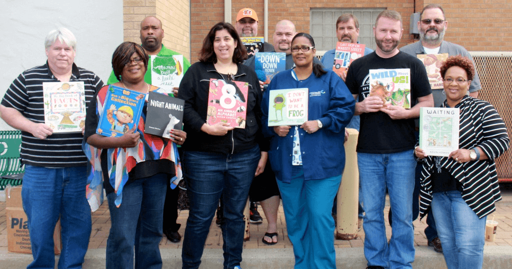 Cincinnati Unions Key to Successful Book Drive