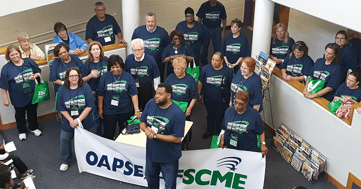 In Ohio, Giving Back to their Communities is What OAPSE Members Do