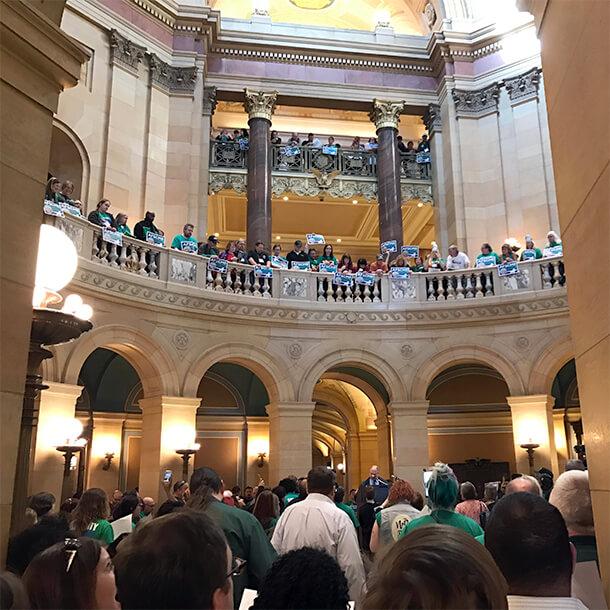 AFSCME Council 5’s ‘Day On the Hill’ Brings Together 1,200 Retirees and Members