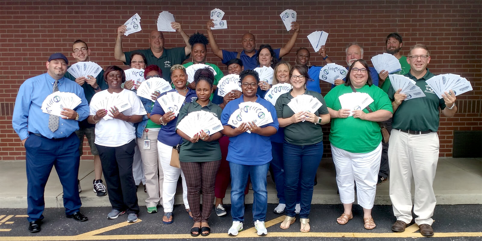 AFSCME Local 2629 Lay Their Cards on the Table