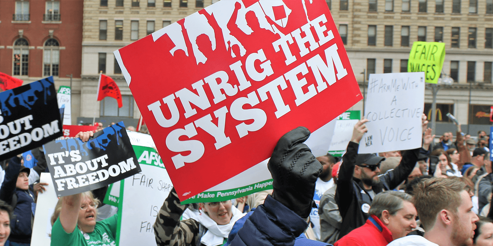 Working People Mobilize on Day of Action