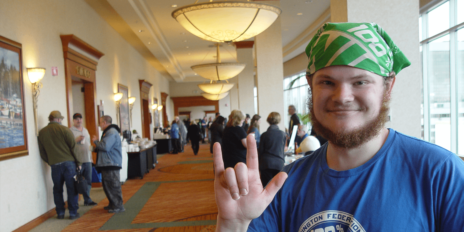 Deaf AFSCME Member in WA Wears Armor of Empathy to Fight for Others