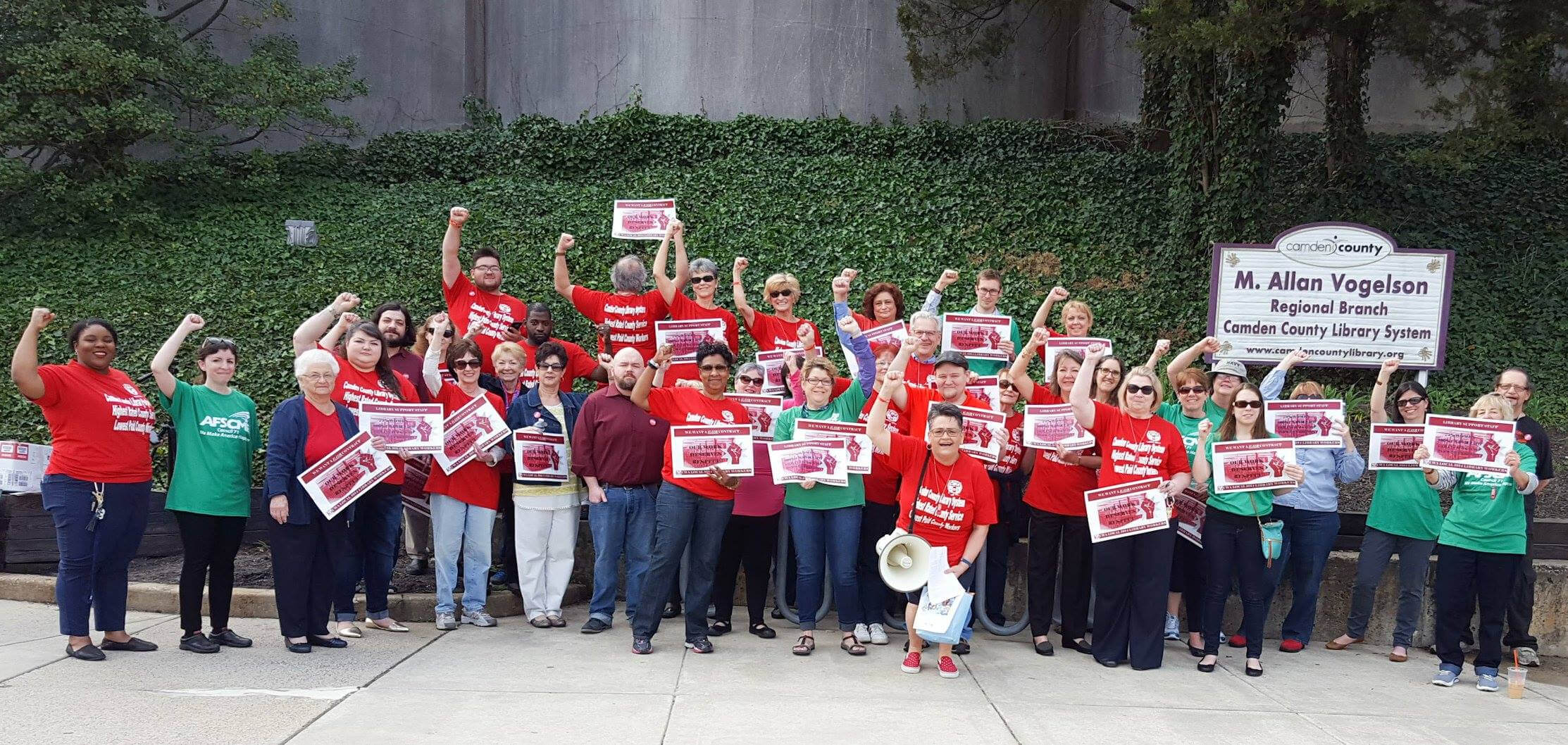 Camden County Library Workers Ratify Contract After a Year of Activism