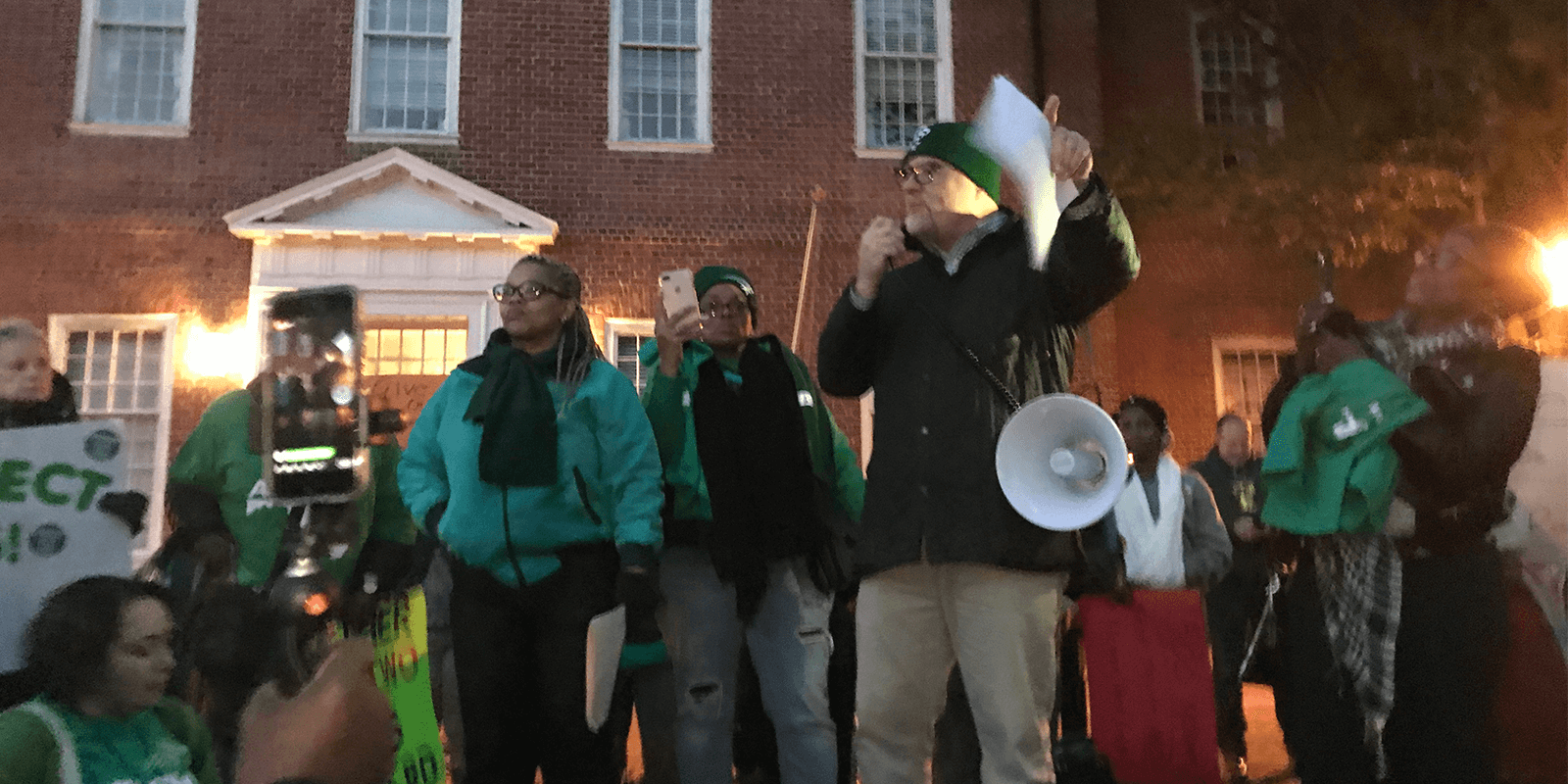 Facing Excessive Caseloads and Stagnant Wages, Members of AFSCME Maryland Rally in Annapolis 
