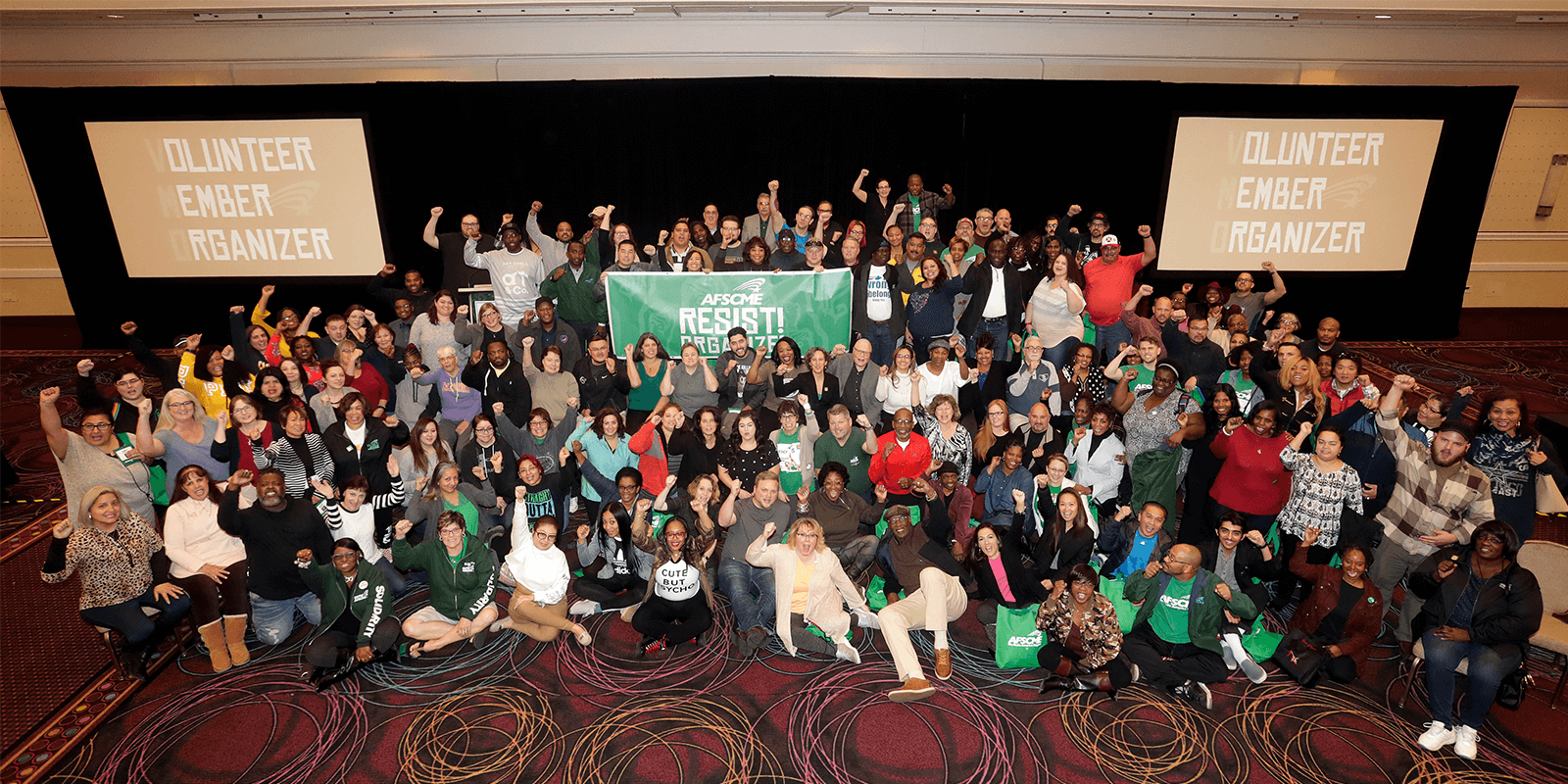 AFSCME Volunteer Member Organizers Rise Up