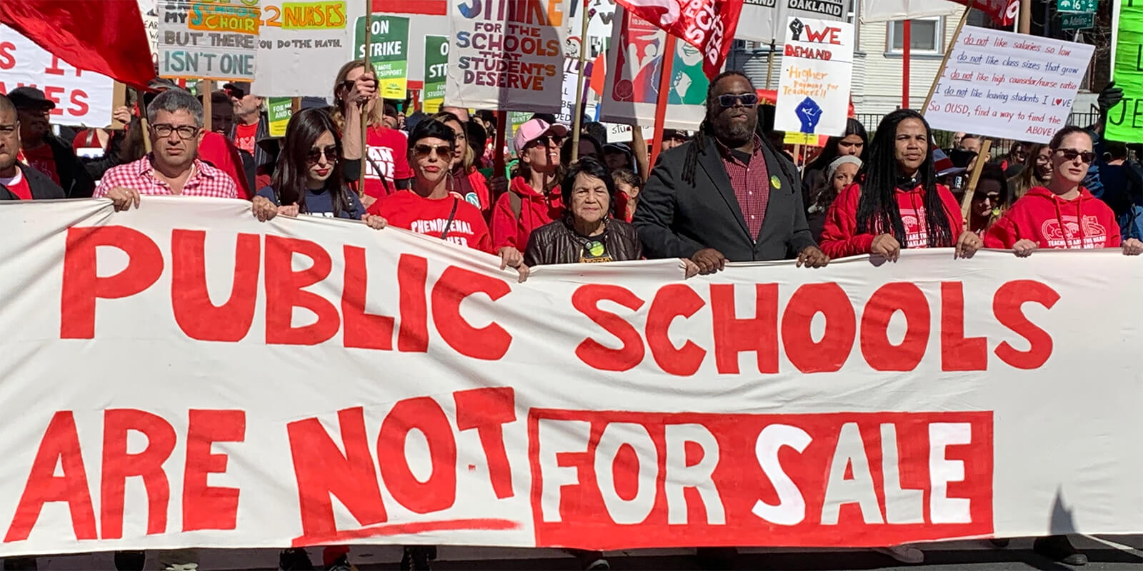 Standing Strong with Oakland Teachers