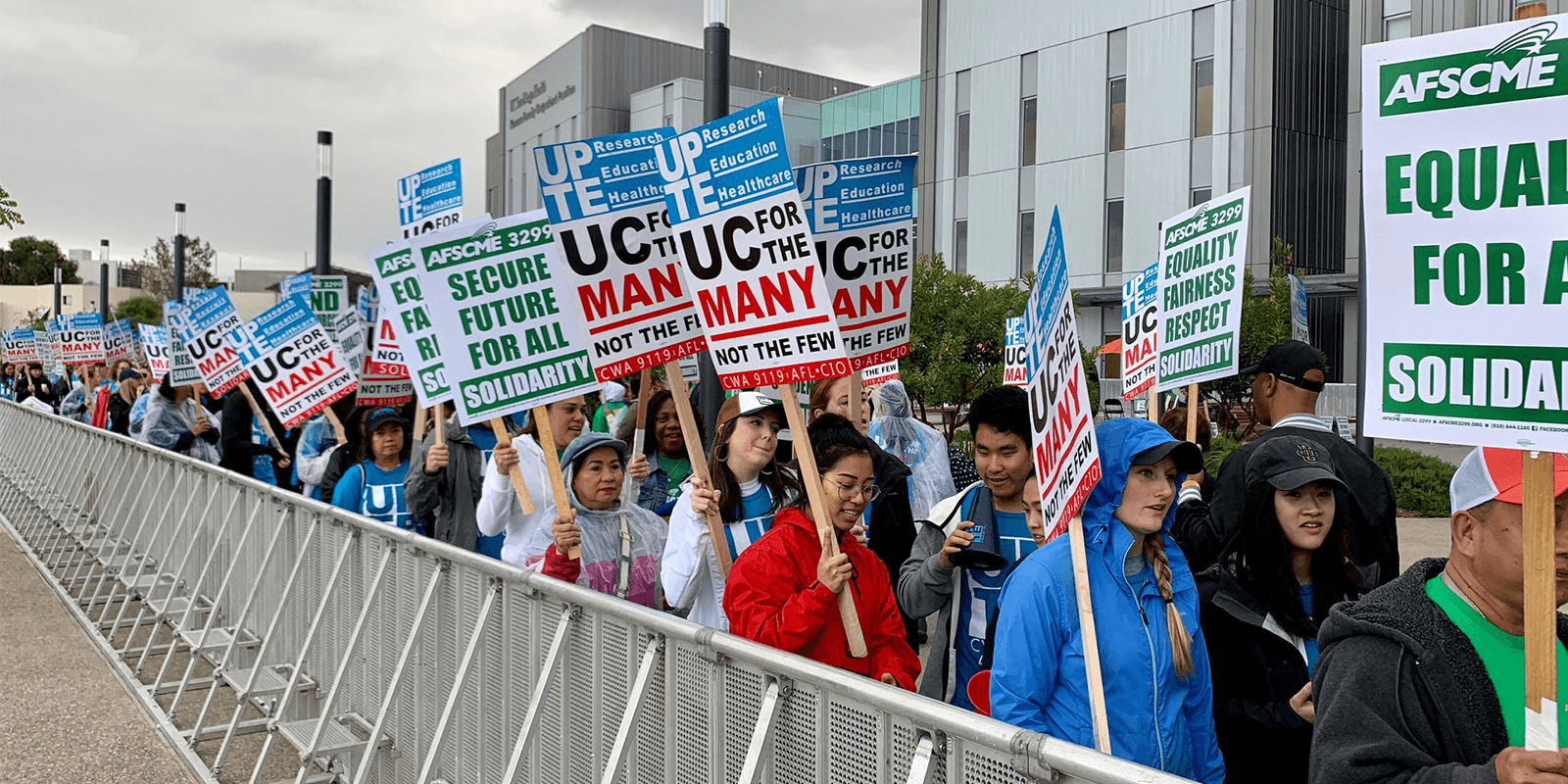 AFSCME Members Join University of California Strike for Day of Solidarity