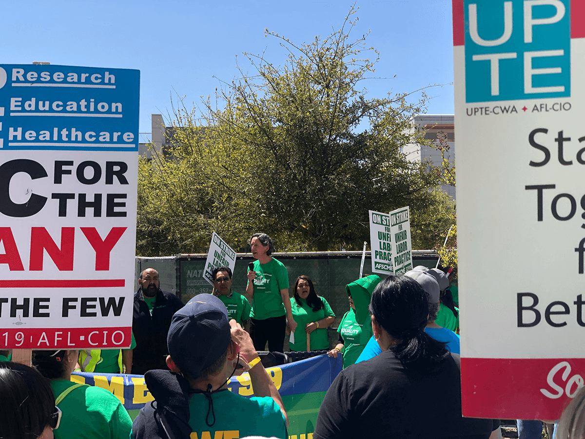 Thousands of UC Workers Unite Against Unfair Labor Practices