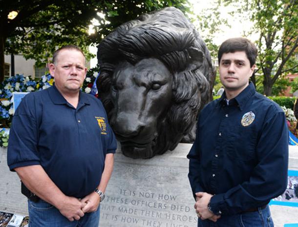 Fallen AFSCME Brothers Honored at Law Enforcement Vigil