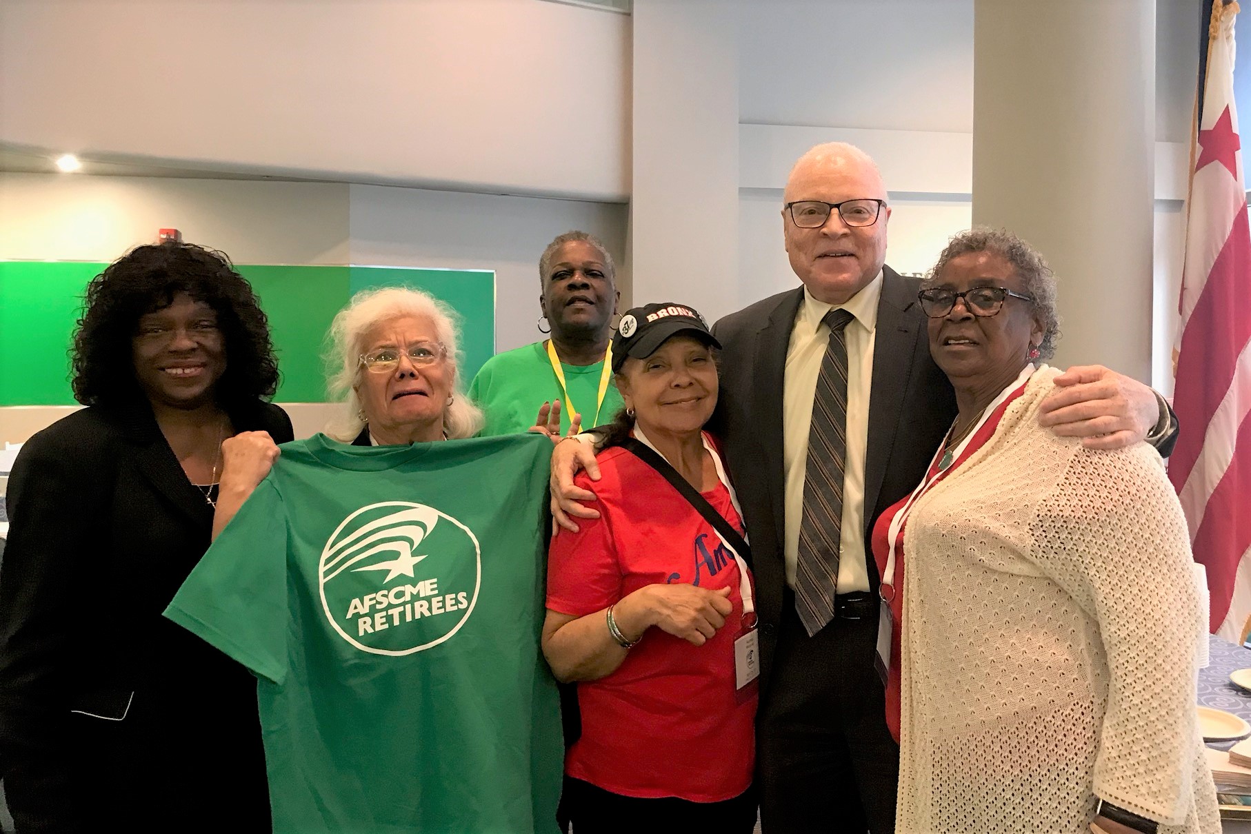 AFSCME Retirees Charge Up to The Hill During Retiree Council Meeting