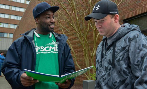 AFSCME Strong Bus Driver on Board