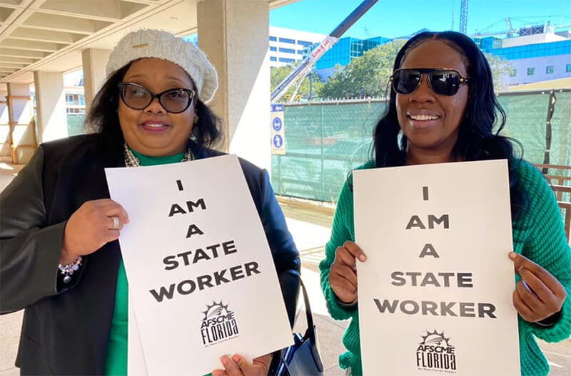 State workers in Florida get first raise in 12 years