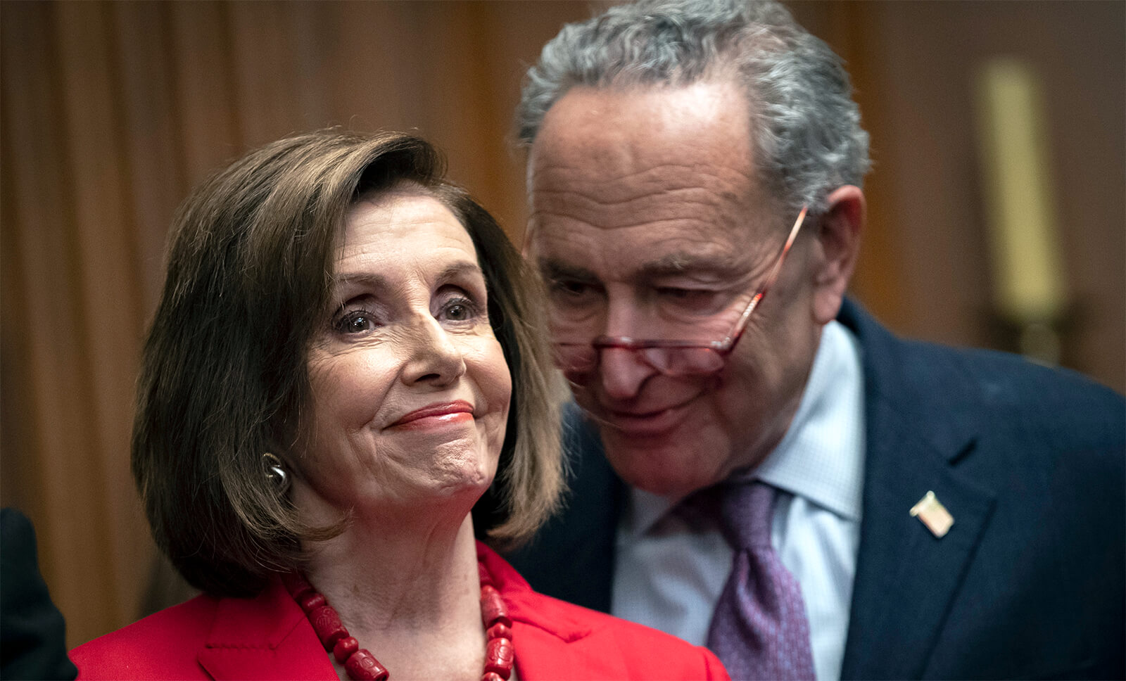 Pelosi, Schumer y miembros de AFSCME se unen para pedir más ayuda para estados, localidades