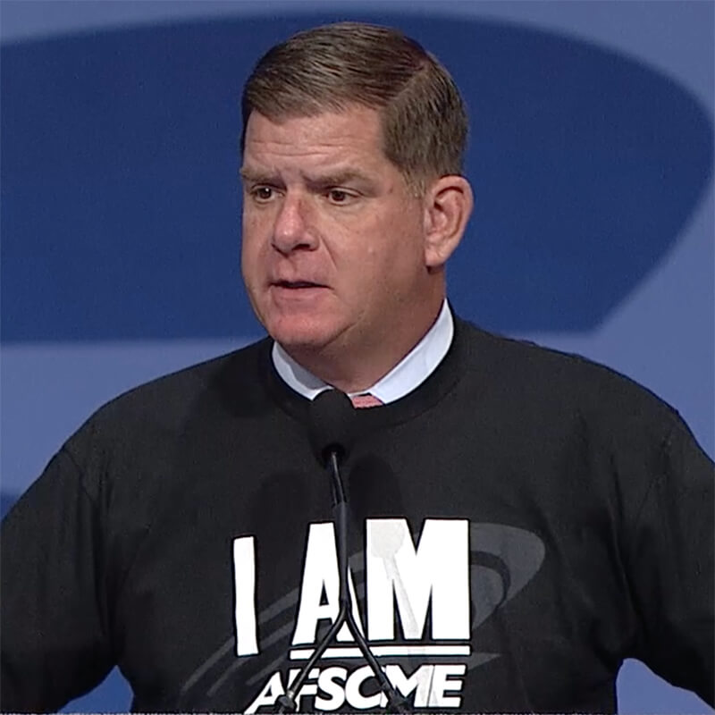 AFSCME respalda a Marty Walsh, alcalde de Boston, para secretario de trabajo