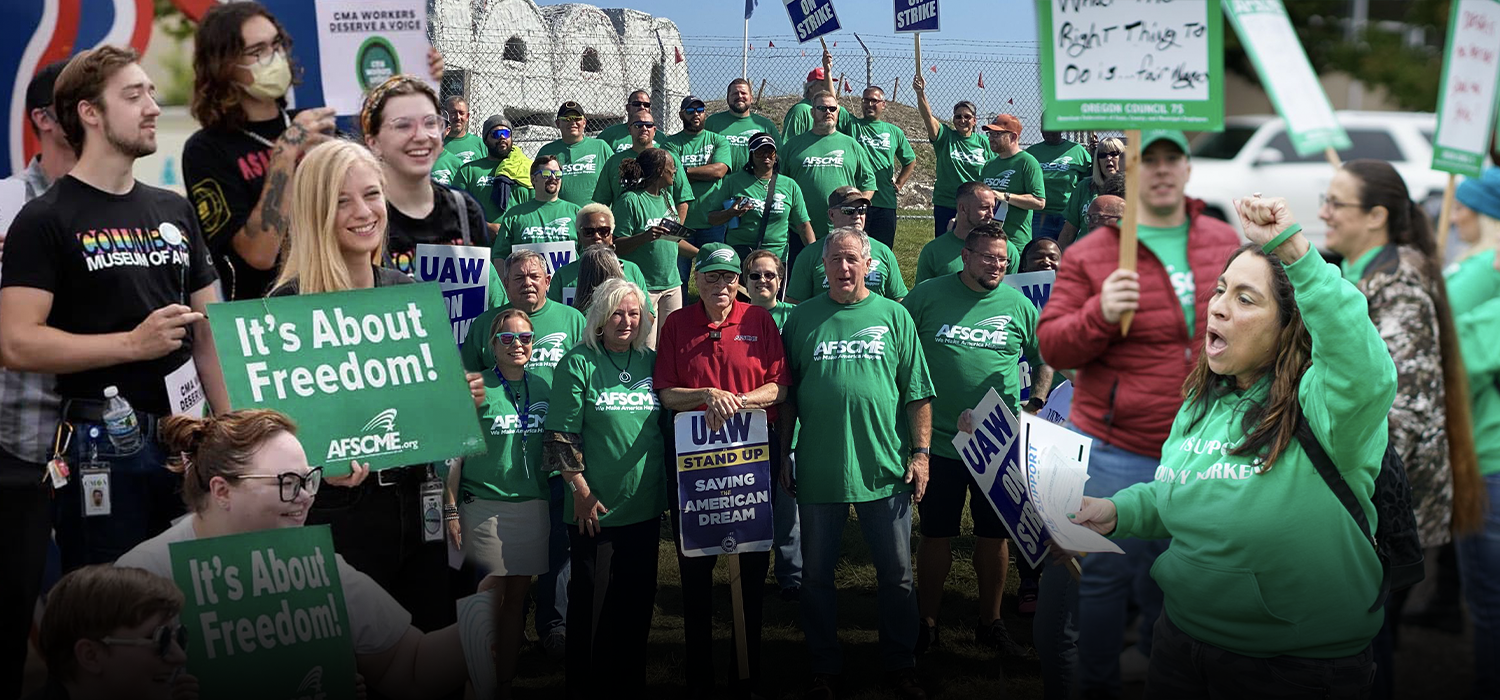  AFSCME's got momentum